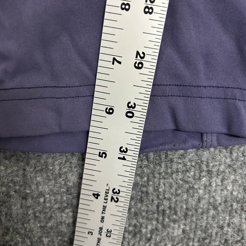 Alphalete Flare Leggings Womens Size XS Purple High Waisted Contoured Yoga Pants - Picture 3 of 8